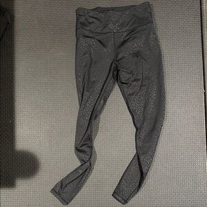 Zyia Light N Tight Black Leopard Print Leggings